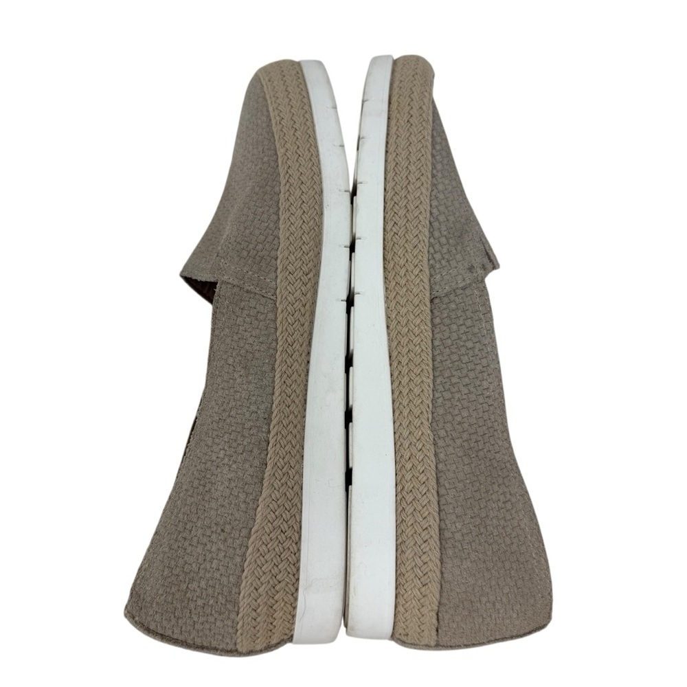 Donald Pliner Women’s Tan Perci Suede Espadrille Flat Slip On Loafers Size 7.5M - Picture 8 of 15